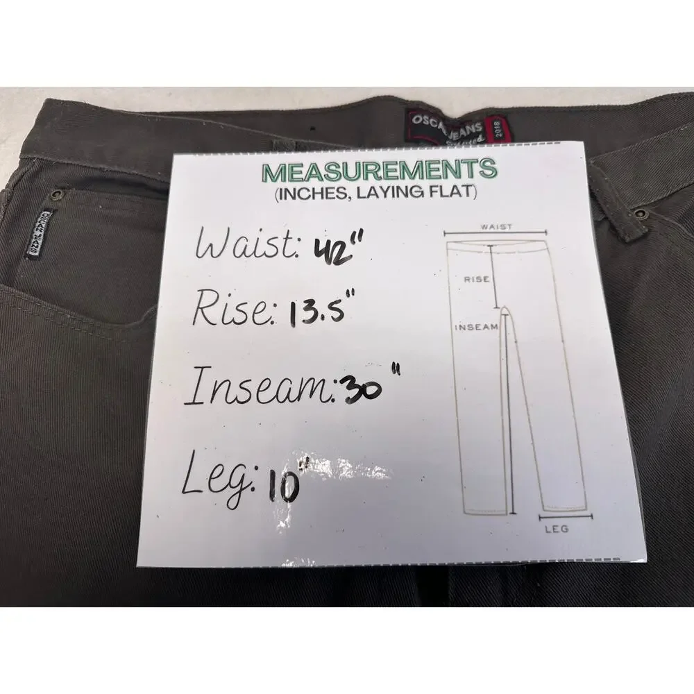 J. Crew Men's Style #484 Stretch Jean Slim Fit Tapered Leg Men's SZ  W34 L34